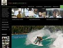 Tablet Screenshot of mentawai-surf-resort.com